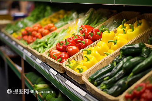 市場新鮮蔬菜零售 健康生活的優選